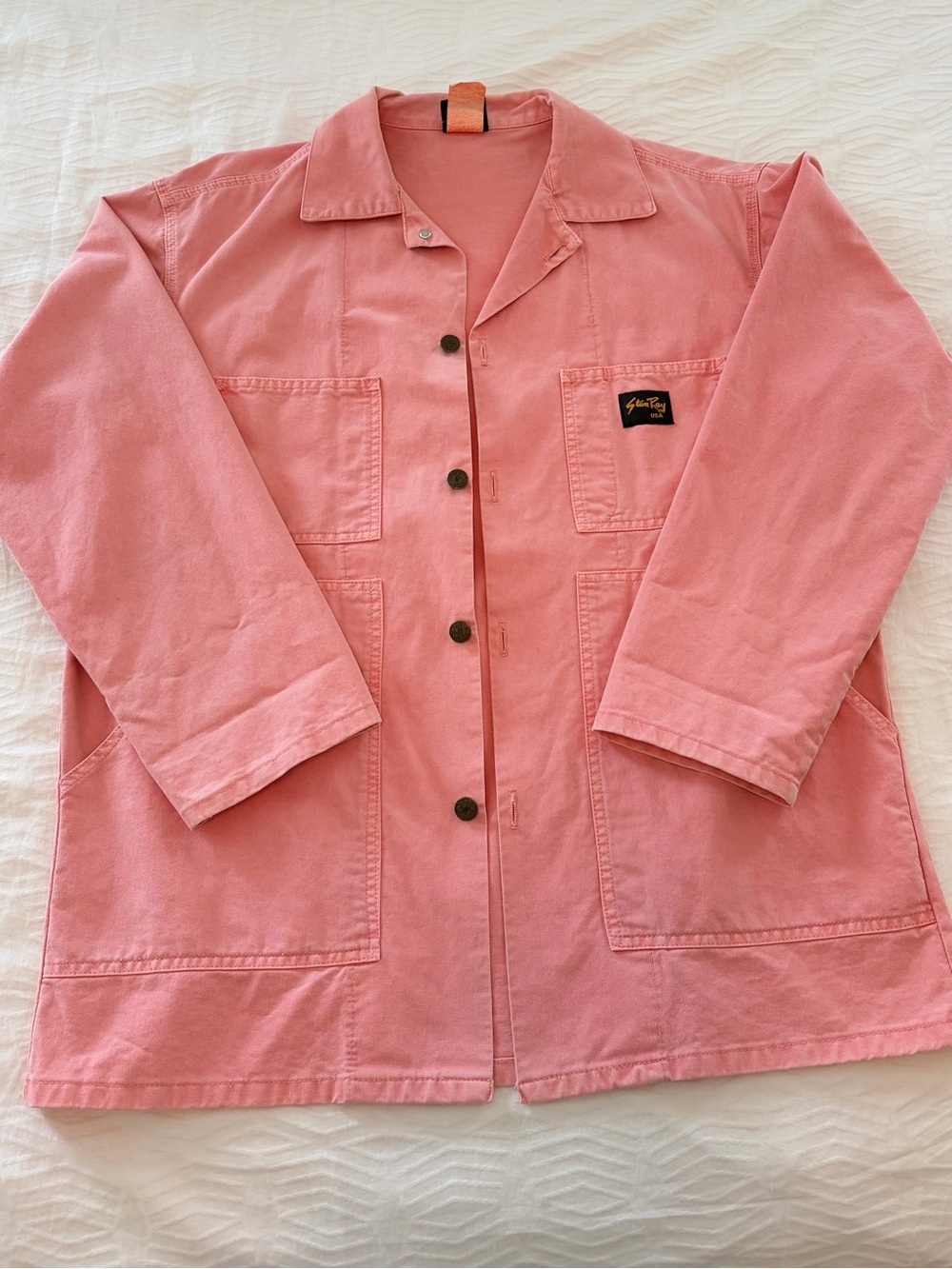 Stan Ray Shop Jacket in color- Peche